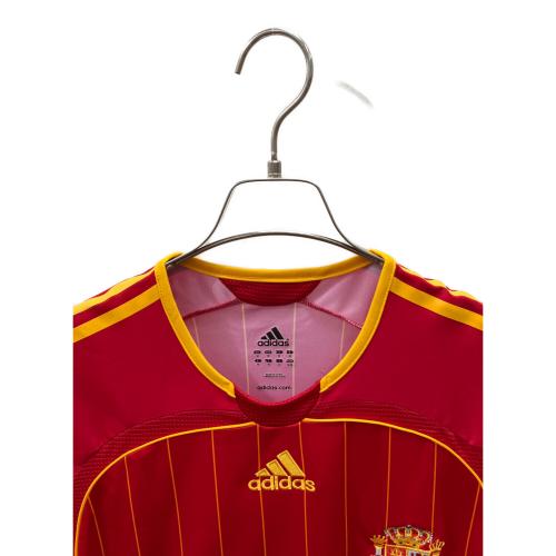 スペイン代表 (スペインダイヒョウ) サッカーユニフォーム 074101 メンズ SIZE O レッド