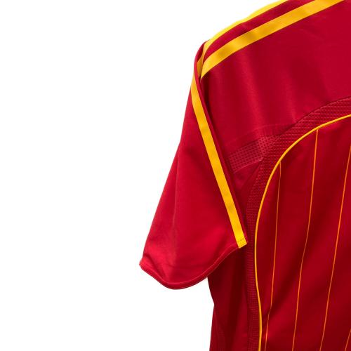 スペイン代表 (スペインダイヒョウ) サッカーユニフォーム 074101 メンズ SIZE O レッド