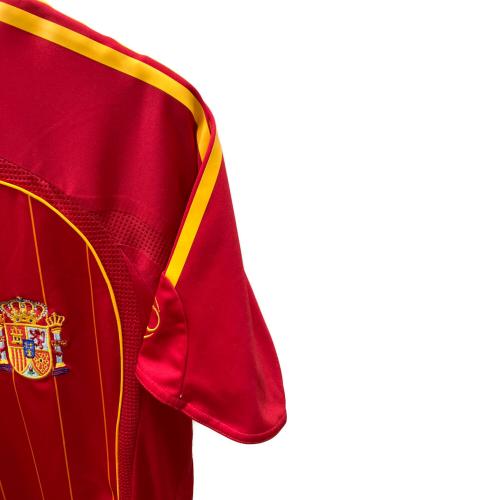 スペイン代表 (スペインダイヒョウ) サッカーユニフォーム 074101 メンズ SIZE O レッド