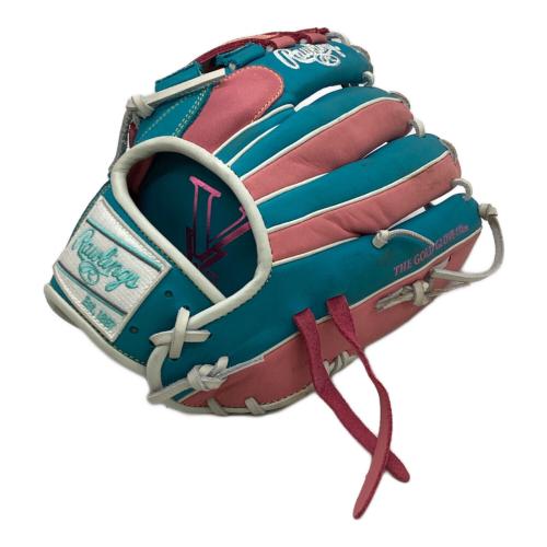 RAWLINGS (ローリングス) 軟式グローブ GR6HTCN65 ピンク×ブルー