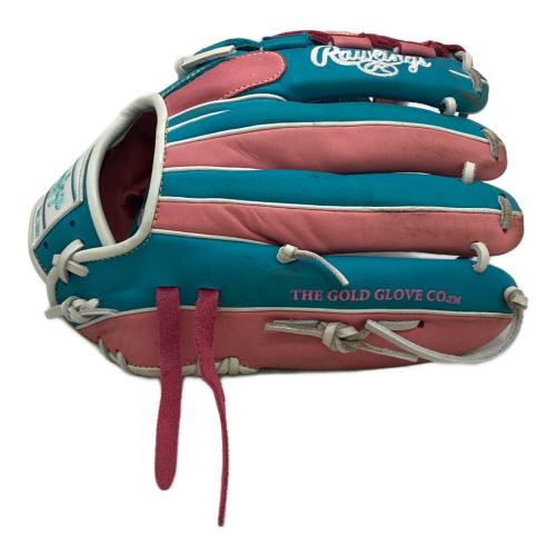 RAWLINGS (ローリングス) 軟式グローブ GR6HTCN65 ピンク×ブルー