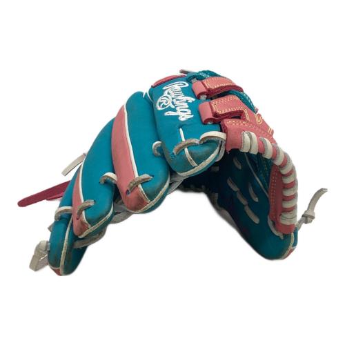 RAWLINGS (ローリングス) 軟式グローブ GR6HTCN65 ピンク×ブルー