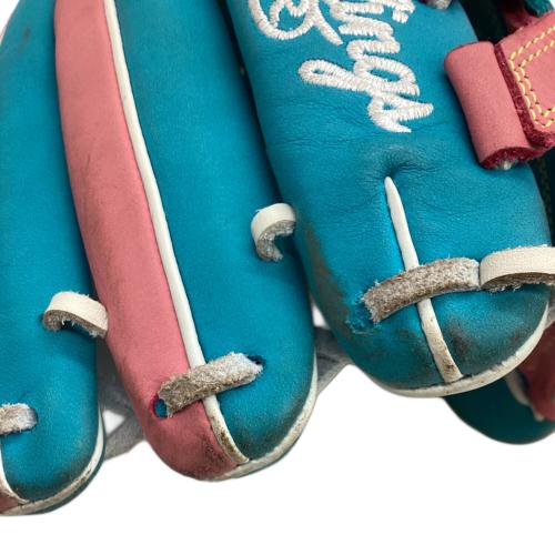RAWLINGS (ローリングス) 軟式グローブ GR6HTCN65 ピンク×ブルー