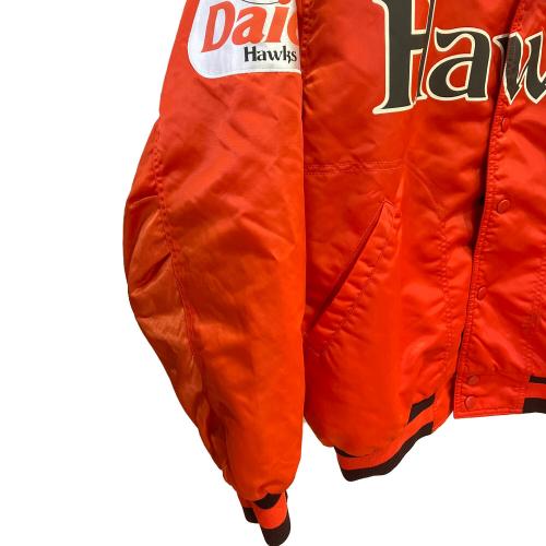 ダイエーホークス グランドコート 応援グッズ SIZE LL オレンジ