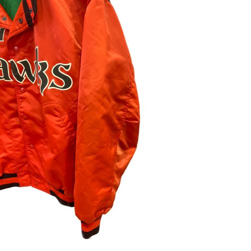 ダイエーホークス グランドコート 応援グッズ SIZE LL オレンジ