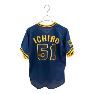オリックス・ブルーウェーブ 【51】鈴木イチロー 応援グッズ SIZE LL ネイビーxイエロー