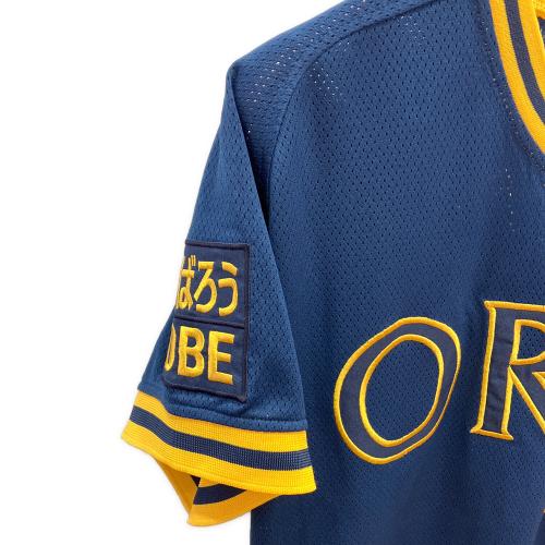 オリックス・ブルーウェーブ 【51】鈴木イチロー 応援グッズ SIZE LL ネイビーxイエロー