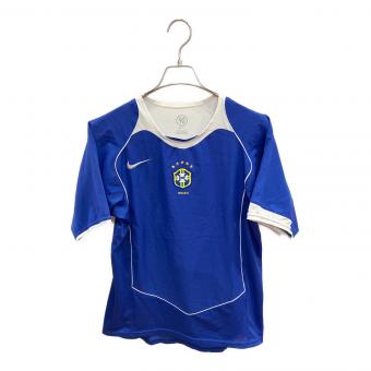 ブラジル代表 サッカーユニフォーム 04-05シーズン・アウェイ S4ACU メンズ SIZE S ブルー