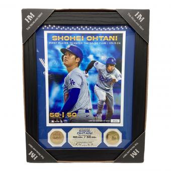ロサンゼルス・ドジャース 大谷翔平 50-50達成記念 ダブルコインフォトミント 応援グッズ シリアルナンバー 3523 世界限定5050個