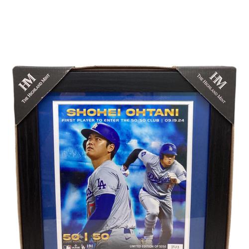 ロサンゼルス・ドジャース 大谷翔平 50-50達成記念 ダブルコインフォトミント 応援グッズ シリアルナンバー 3523 世界限定5050個