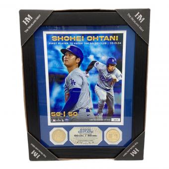 ロサンゼルス・ドジャース 大谷翔平 50-50達成記念 ダブルコインフォトミント 応援グッズ シリアルナンバー 3549 世界限定5050個