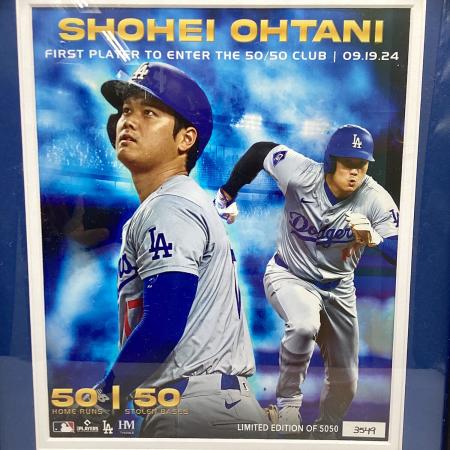 ロサンゼルス・ドジャース 大谷翔平 50-50達成記念 ダブルコインフォト
