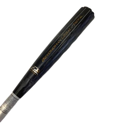 MIZUNO (ミズノ) ビヨンドマックスレガシーメタル 軟式バット 1CJBR200 ケース付 トップバランス 84cm ブラック