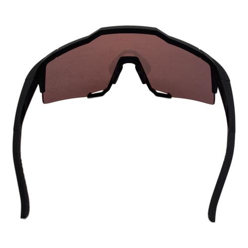 100% (ワンハンドレッド) サングラス 61001-412-01 ブラック SPEEDCRAFT Soft Tact Black HiPER Red Multilayer Mirror Lens