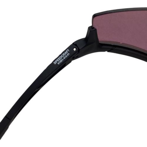 100% (ワンハンドレッド) サングラス 61001-412-01 ブラック SPEEDCRAFT Soft Tact Black HiPER Red Multilayer Mirror Lens