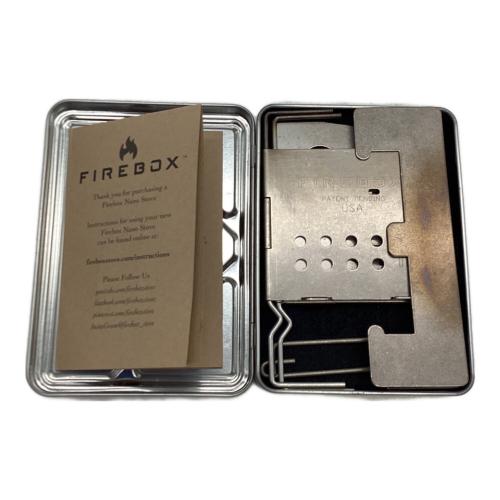 firebox (ファイアーボックス) 焚火台 GEN2 Nano Stove Titanium