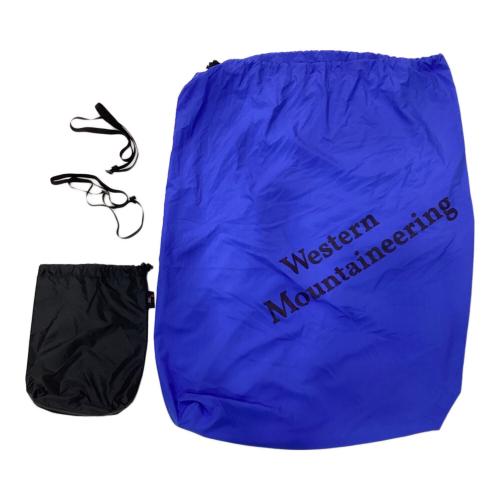 western mountaineering (ウェスタンマウンテニアリング) 封筒型シュラフ(ダウン) CA-35033 スカイブルー