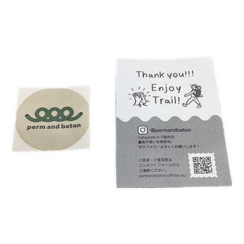  PEM AND BATON　登山雑貨 マルチカラー バックパッカーズポーチ