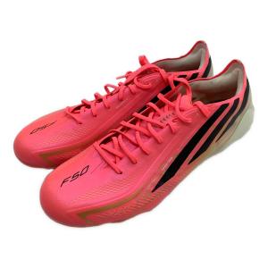 adidas (アディダス) サッカースパイク HQ0020 F50 ハイパーファスト ELITE HG W杯モデル ケース付 メンズ SIZE 25.5cm ピンク×ホワイト