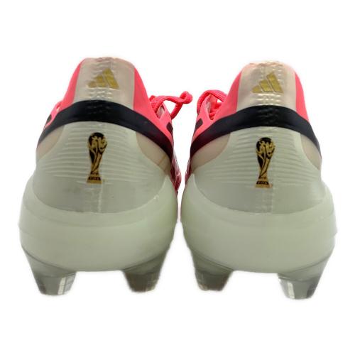 adidas (アディダス) サッカースパイク HQ0020 F50 ハイパーファスト ELITE HG W杯モデル ケース付 メンズ SIZE 25.5cm ピンク×ホワイト