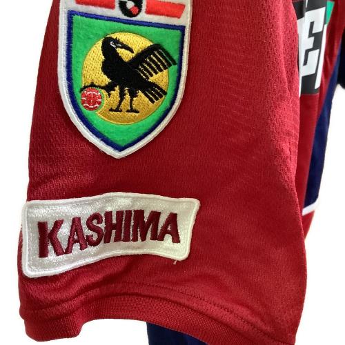 鹿島アントラーズ (カシマアントラーズ) サッカーユニフォーム F2 SNI 02-03シーズン・ホーム SIZE L レッド×ネイビー