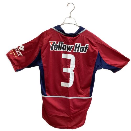 鹿島アントラーズ (カシマアントラーズ) サッカーユニフォーム F2 SNI 02-03シーズン・ホーム SIZE L レッド×ネイビー