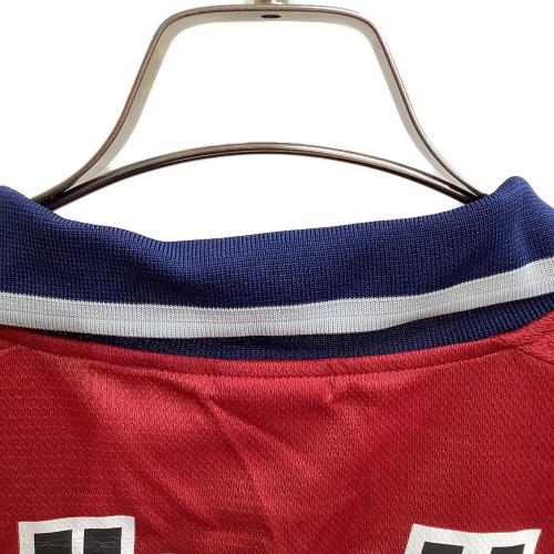 鹿島アントラーズ (カシマアントラーズ) サッカーユニフォーム F2 SNI 02-03シーズン・ホーム SIZE L レッド×ネイビー