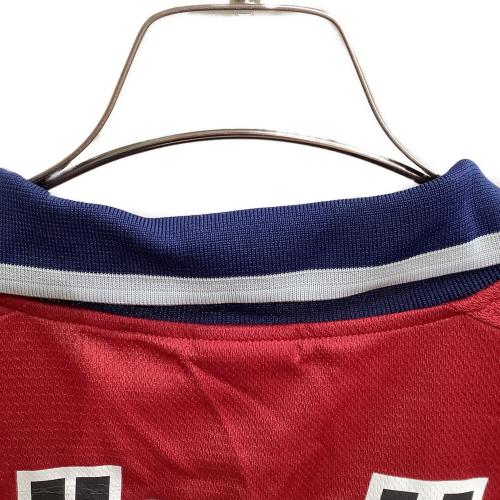鹿島アントラーズ (カシマアントラーズ) サッカーユニフォーム F2 SNI 02-03シーズン・ホーム SIZE L レッド×ネイビー
