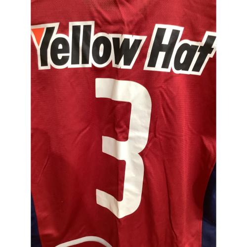 鹿島アントラーズ (カシマアントラーズ) サッカーユニフォーム F2 SNI 02-03シーズン・ホーム SIZE L レッド×ネイビー