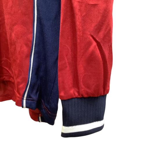 鹿島アントラーズ (カシマアントラーズ) サッカーユニフォーム NRG-248M 00-01シーズン・ホーム・長袖 SIZE O レッド×ネイビー