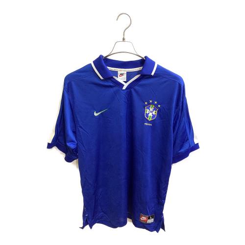 ブラジル代表 サッカーユニフォーム H-97-FOR 1997シーズン・アウェイ SIZE L ブルー