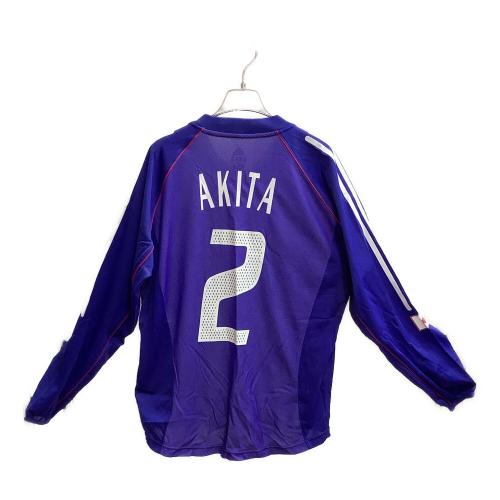日本代表 (ニホンダイヒョウ) サッカーユニフォーム 381426 02-03シーズン・ホーム・オーセンティック・長袖 SIZE M ブルー