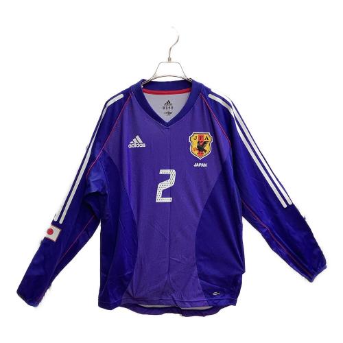 日本代表 (ニホンダイヒョウ) サッカーユニフォーム 381426 02-03シーズン・ホーム・オーセンティック・長袖 SIZE M ブルー