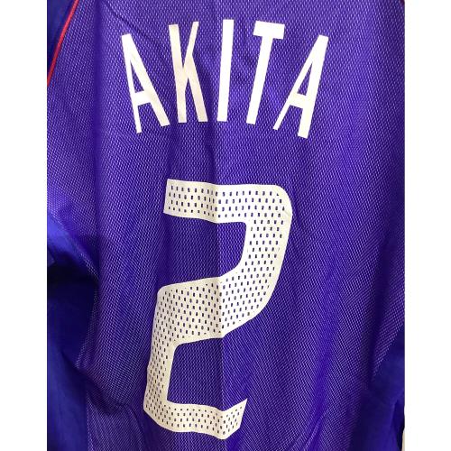 日本代表 (ニホンダイヒョウ) サッカーユニフォーム 381426 02-03シーズン・ホーム・オーセンティック・長袖 SIZE M ブルー