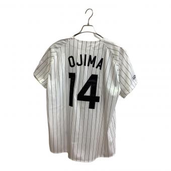 千葉ロッテマリーンズ (チバロッテマリーンズ) 【14】小島 和哉・2026ホーム 応援グッズ Lサイズ ホワイトxブラック