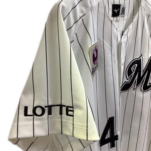 千葉ロッテマリーンズ (チバロッテマリーンズ) 【14】小島 和哉・2026ホーム 応援グッズ Lサイズ ホワイトxブラック