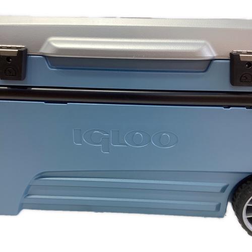 iGloo (イグルー) MAXCOLD GLIDE クーラーボックス 110QT ブルーxホワイト