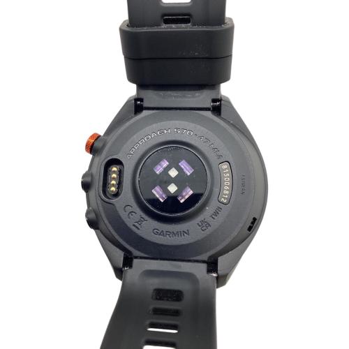 GARMIN (ガーミン) ゴルフGPSナビ ゴルフウォッチ ブラック Approach S70 47mm