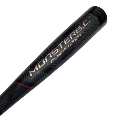 ZETT (ゼット) MONSTERB.C BLACKCANNON 軟式バット BCT31383 ケース付 83cm ブラック