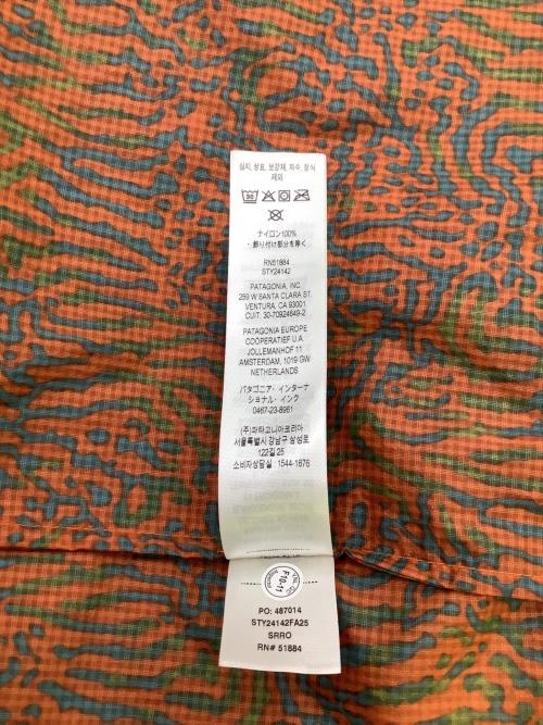 Patagonia (パタゴニア) フーディニ・ジャケット トレッキングウェア(ジャケット) STY24142FA25 メンズ SIZE XL オレンジ