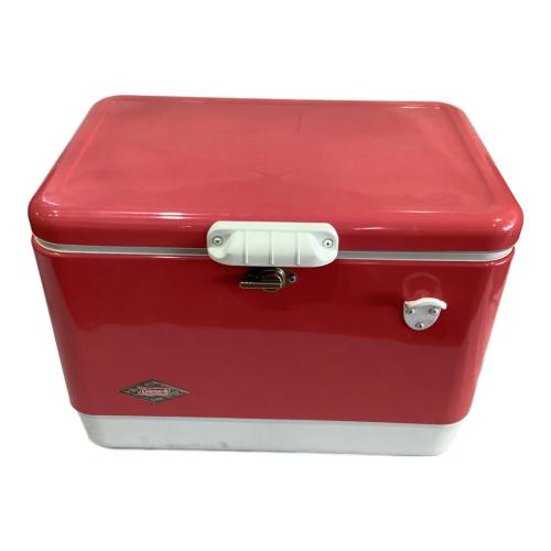 Coleman (コールマン) スチールベルトクーラー 54QT クーラーボックス ストロベリー