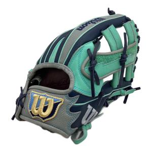 Wilson (ウィルソン) Wannabe Hero DUAL 硬式グローブ オーダーグローブ ウィルソンベア @ 約28.5cm ミントグリーン