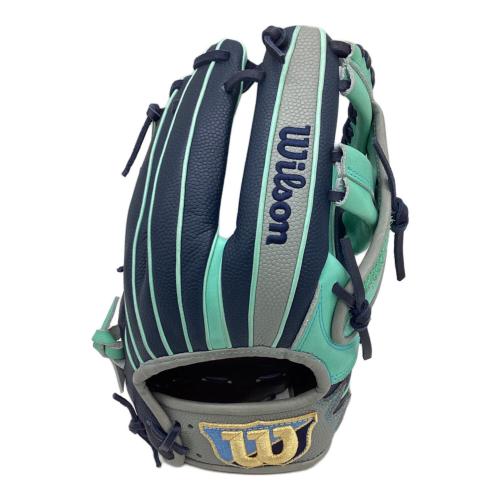 Wilson (ウィルソン) Wannabe Hero DUAL 硬式グローブ オーダーグローブ ウィルソンベア @ 約28.5cm ミントグリーン
