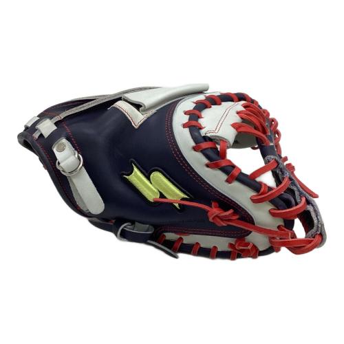 SSK (エスエスケー) WING FIELD 軟式グローブ WFM-920 約32.5cm ネイビー×ホワイト