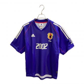 日本代表 (ニホンダイヒョウ) サッカーユニフォーム 381414 02-03シーズン・日韓ワールドカップ記念ユニフォーム SIZE L ブルー