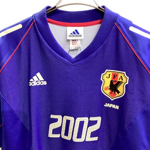 日本代表 (ニホンダイヒョウ) サッカーユニフォーム 381414 02-03シーズン・日韓ワールドカップ記念ユニフォーム SIZE L ブルー