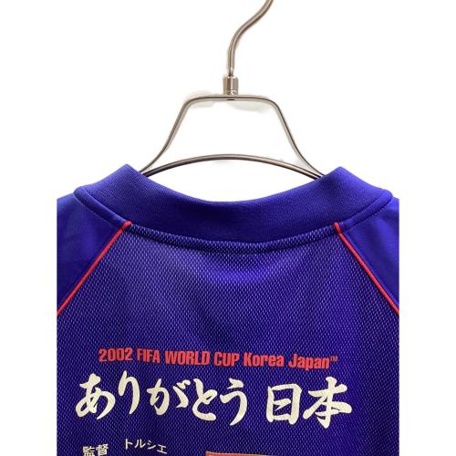 日本代表 (ニホンダイヒョウ) サッカーユニフォーム 381414 02-03シーズン・日韓ワールドカップ記念ユニフォーム SIZE L ブルー