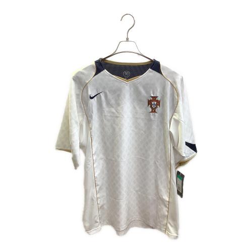 ポルトガル代表 (ポルトガルダイヒョウ) サッカーユニフォーム 116610 04-05シーズン・アウェイ SIZE XL ホワイト