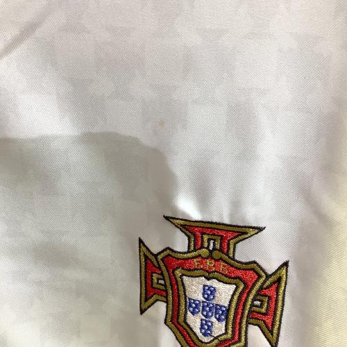ポルトガル代表 (ポルトガルダイヒョウ) サッカーユニフォーム 116610 04-05シーズン・アウェイ SIZE XL ホワイト