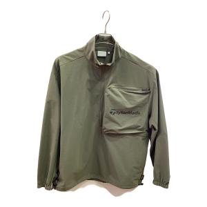 TaylorMade (テーラーメイド) アウトドアウェア(ジャケット) TL182 ハーフジップジャケット メンズ SIZE M オリーブ